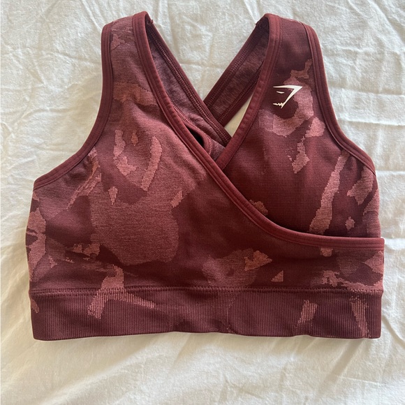 GYMSHARK adapt camo seamless SET bra and shorts size small in both - Picture 6 of 7